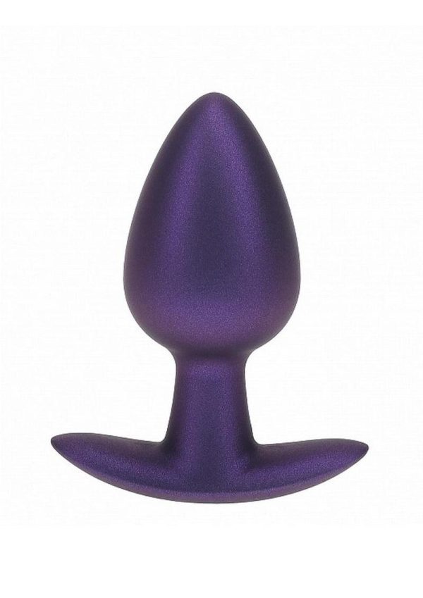 Ouch! Anal Plug Silicone - Medium - Metallic Purple