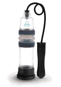 Zolo Aquapump Auto Pro Silicone Penis Pump - Black/Blue