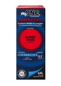 My ONE Super Wide And Long Condoms 10 Pack