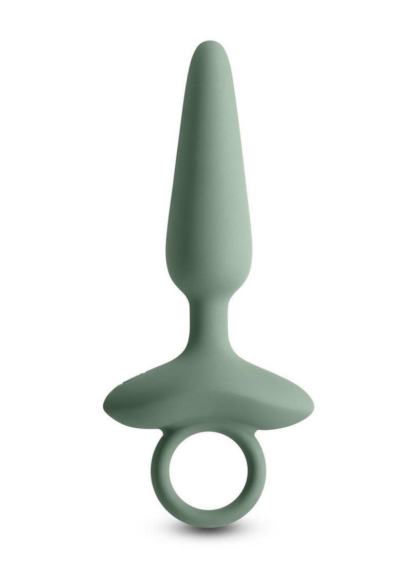 Renegade Maverick Rechargeable Silicone Anal Plug - Green