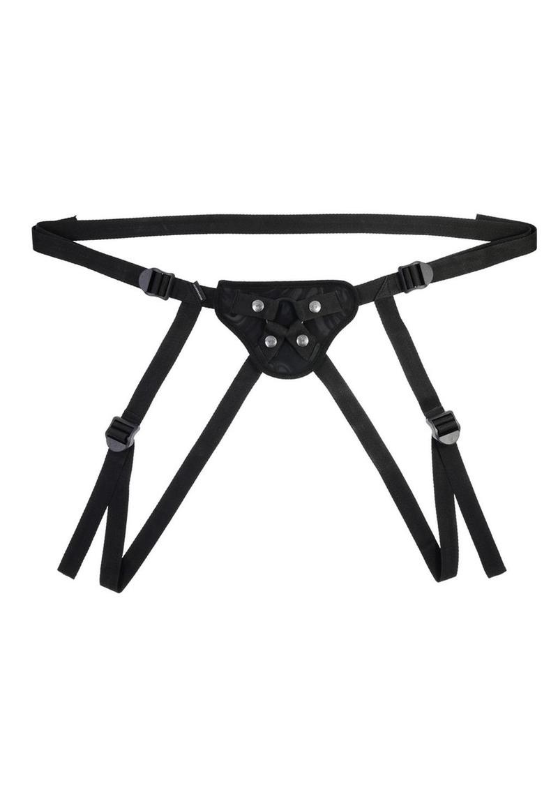 Velvet Noir Strap-On - Black