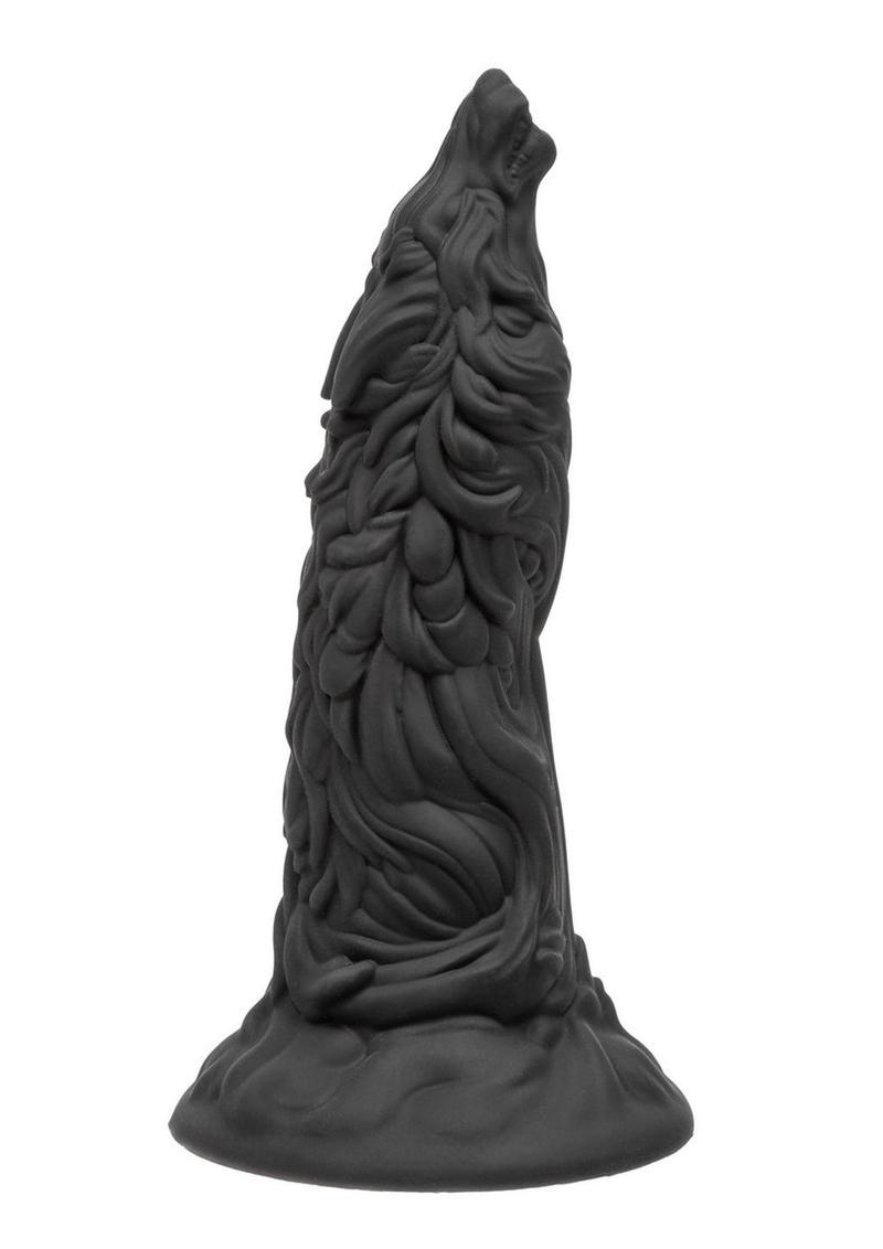 Monster Dong The Werewolf Silicone Dildo 9in - Black