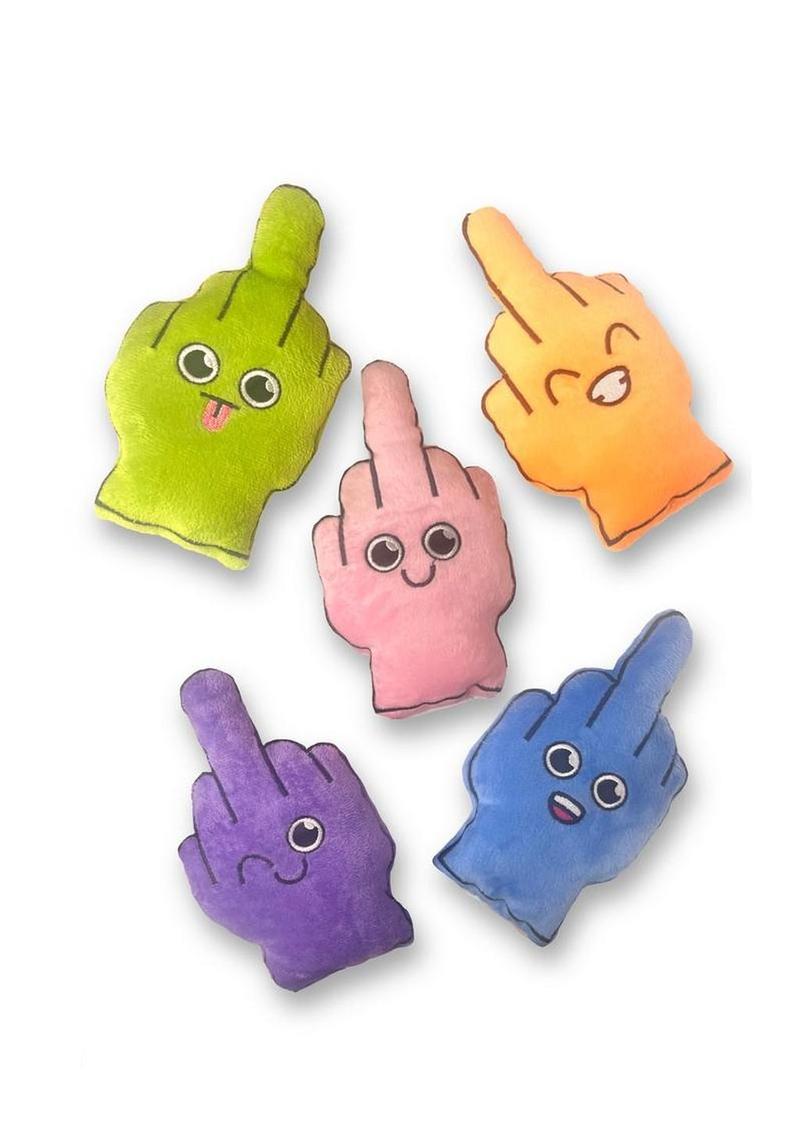 Bag of Fucks I Have to Give Plushy Pillow with 5 Fingers