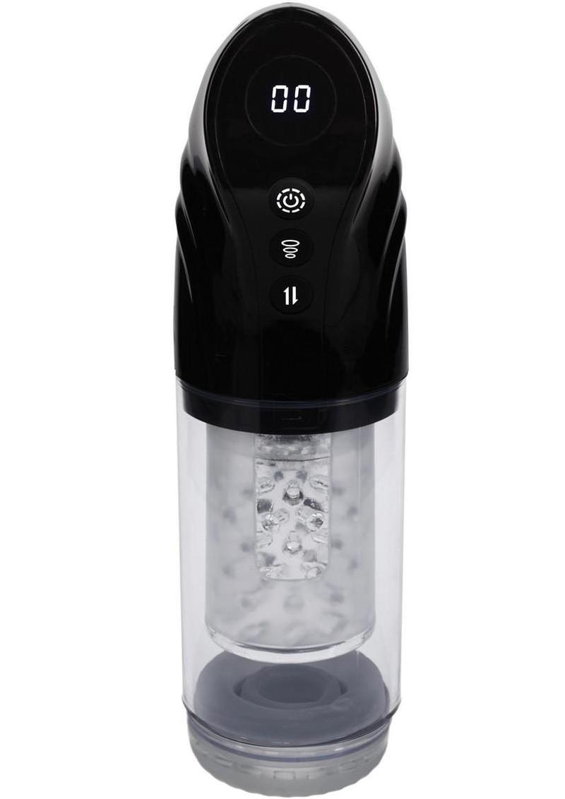 Pumped StrokeMate Rechargeable Multifunction Masturbator - Black
