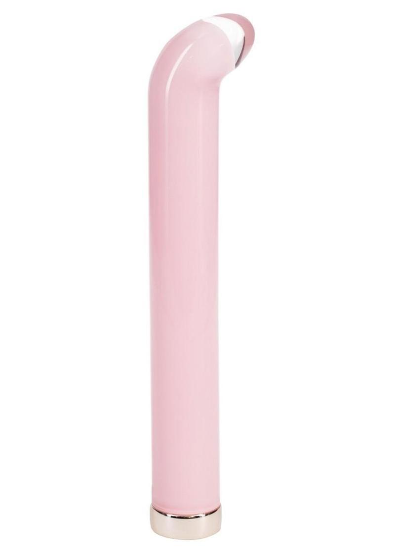 Loveline Aurora 10 Function Rechargeable Glass G-Spot Vibrator 6.3in - Pink