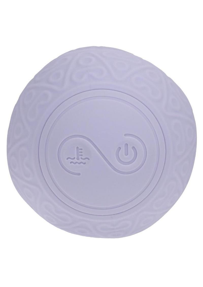 Loveline ComfortPulse 10 Function Vibrating Rechargeable Silicone Duo Massager - Lavender