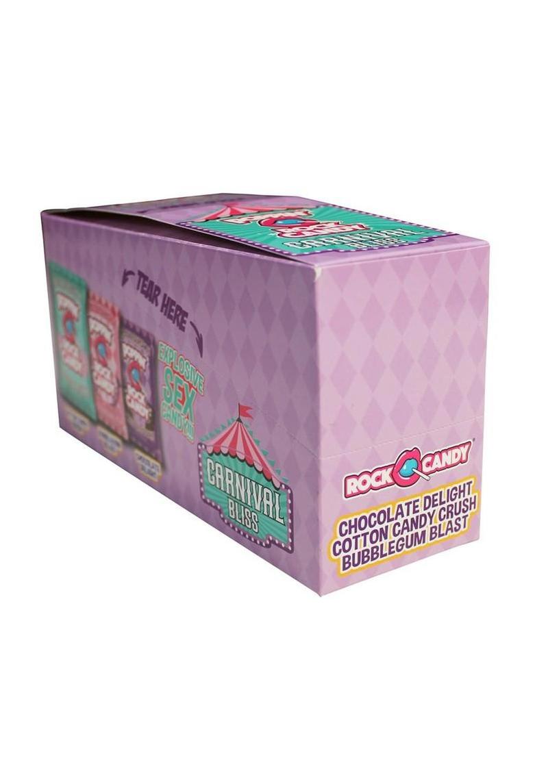Popping Rock Candy Display - Carnival Bliss Oral Sex Candy (36 Packs per Display)