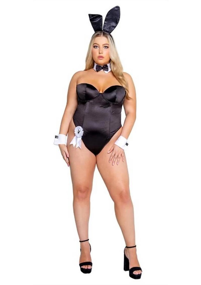 Playboy Classic Bunny Costume - 1XLarge - Black