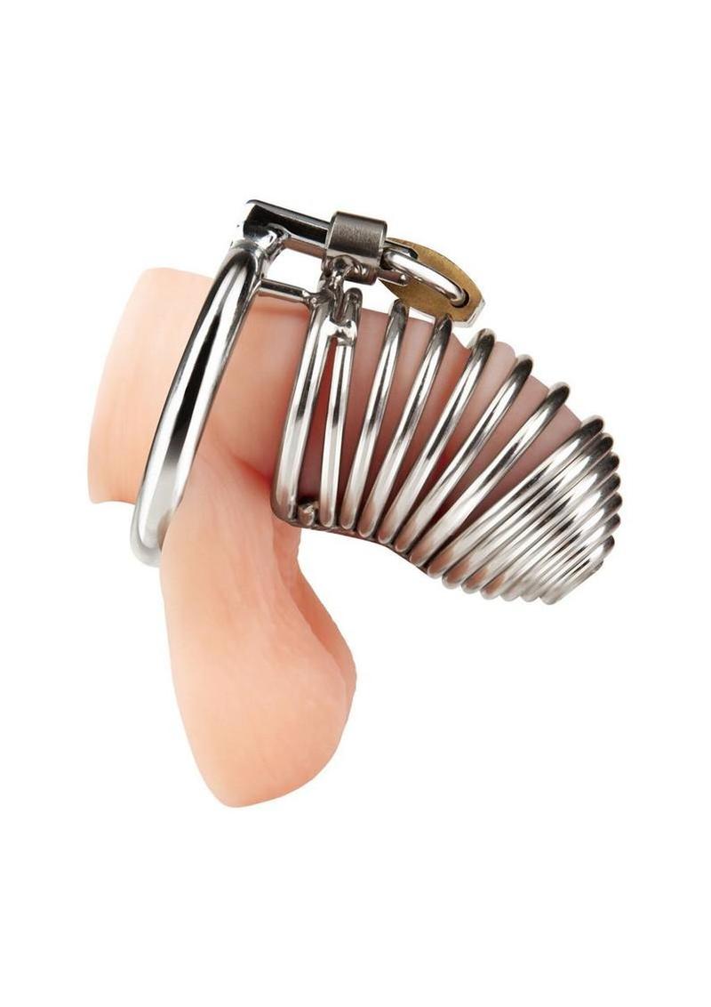 Blueline Prisoner Cock Cage - Iron