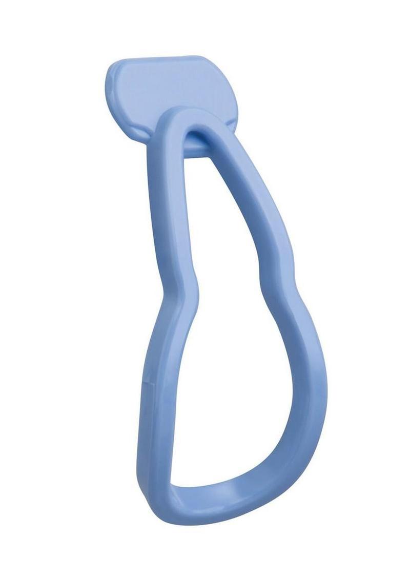 Blueline Fufu Clip Lite Feminizer Device for Sissies - Blue