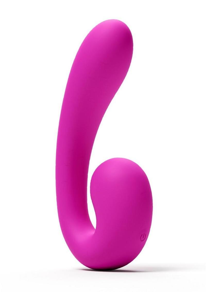 Gold-n-Dreams Maria Rechargeable Silicone Vibrator - Fuchsia