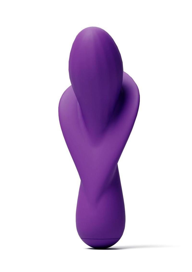 Gold-n-Dreams Millie Rechargeable Silicone Vibrator - Purple