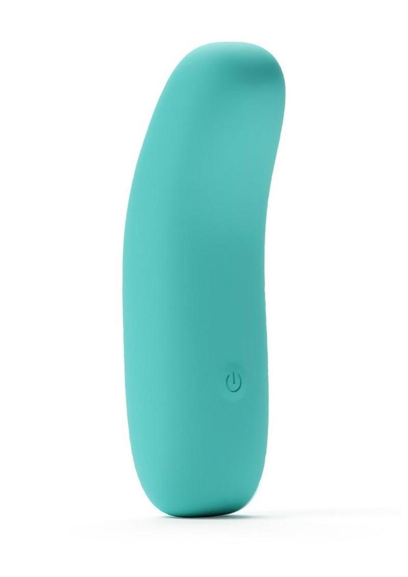 Gold-n-Dreams Beatrix Rechargeable Silicone Vibrator - Aqua