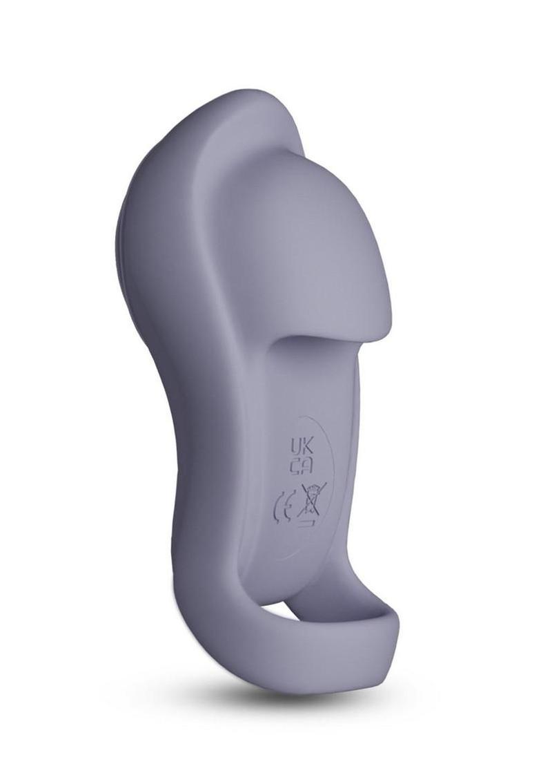 Techno Molly Rechargeable Silicone App Compatible Vibrator - Gray