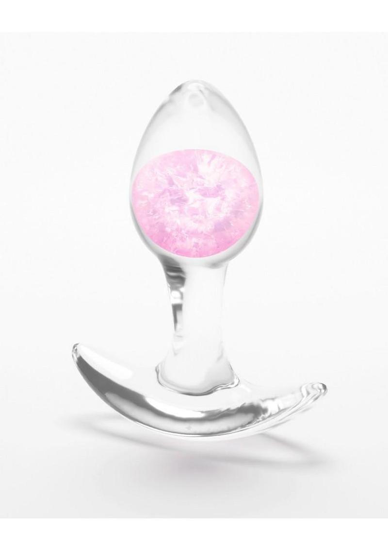 Cosmic Glams Silicone Anal Plug - Small - Pink