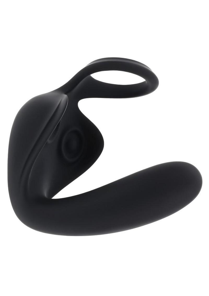 Zero Tolerance Ballin` Out Silicone Rechargeable Prostate Massager with Remote - Black